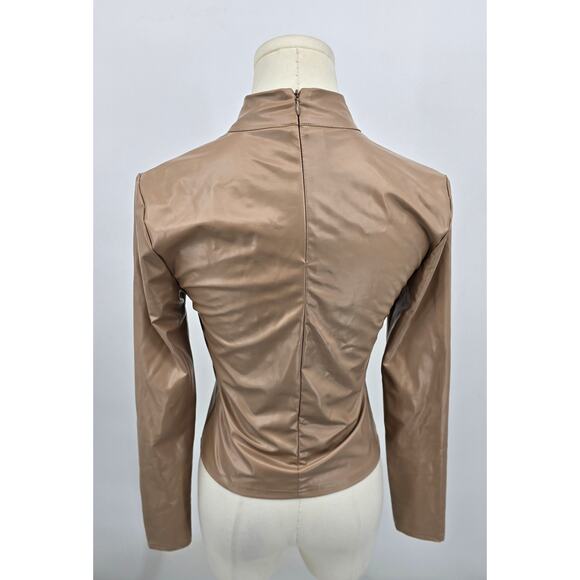 Steve Madden (BB Dakota line) Never Too Latex Top - Picture 3 of 7